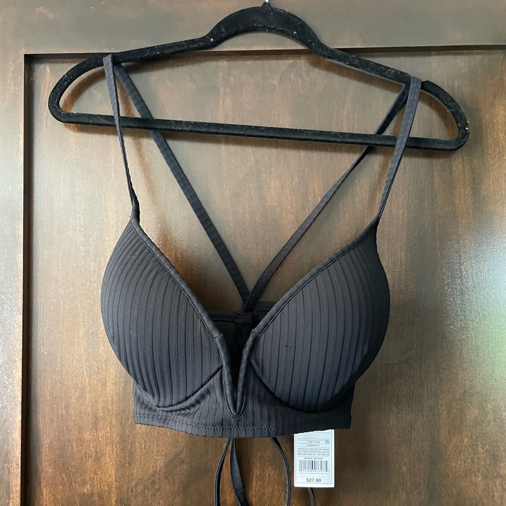 Black Swimsuit Top